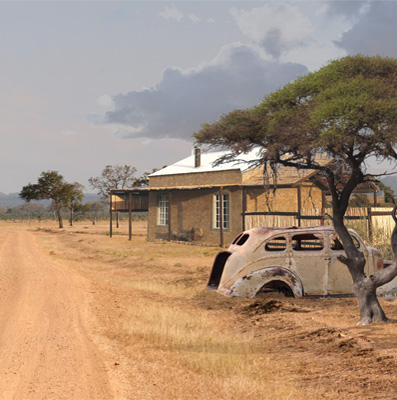 Haus Kenya rechtes Bild