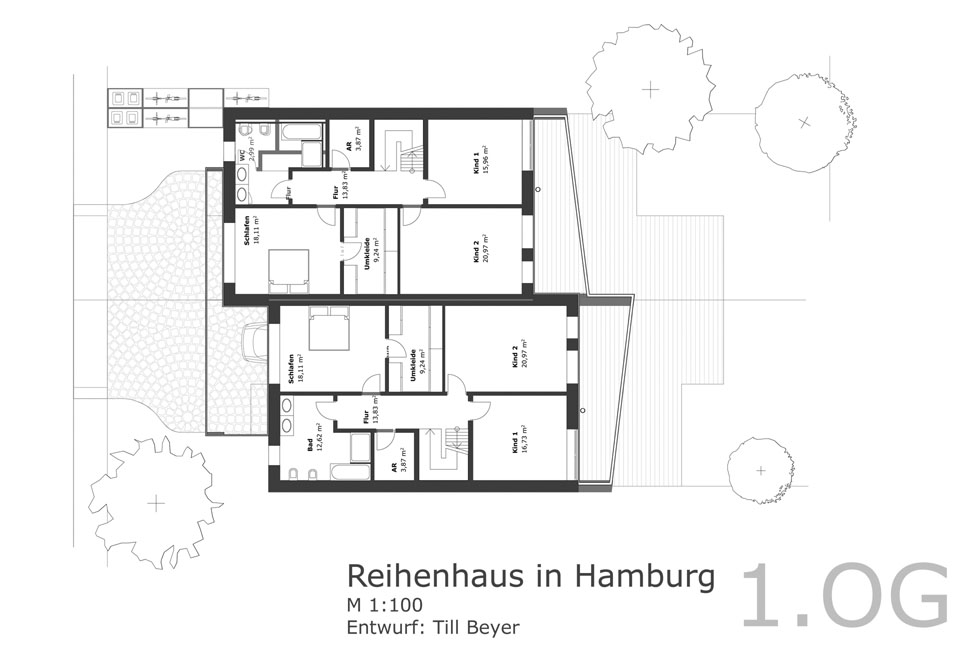 Reihenhaus 1. OG