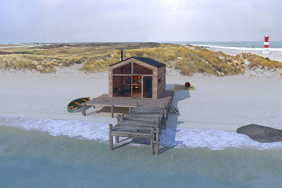 Tiny-house Ansicht