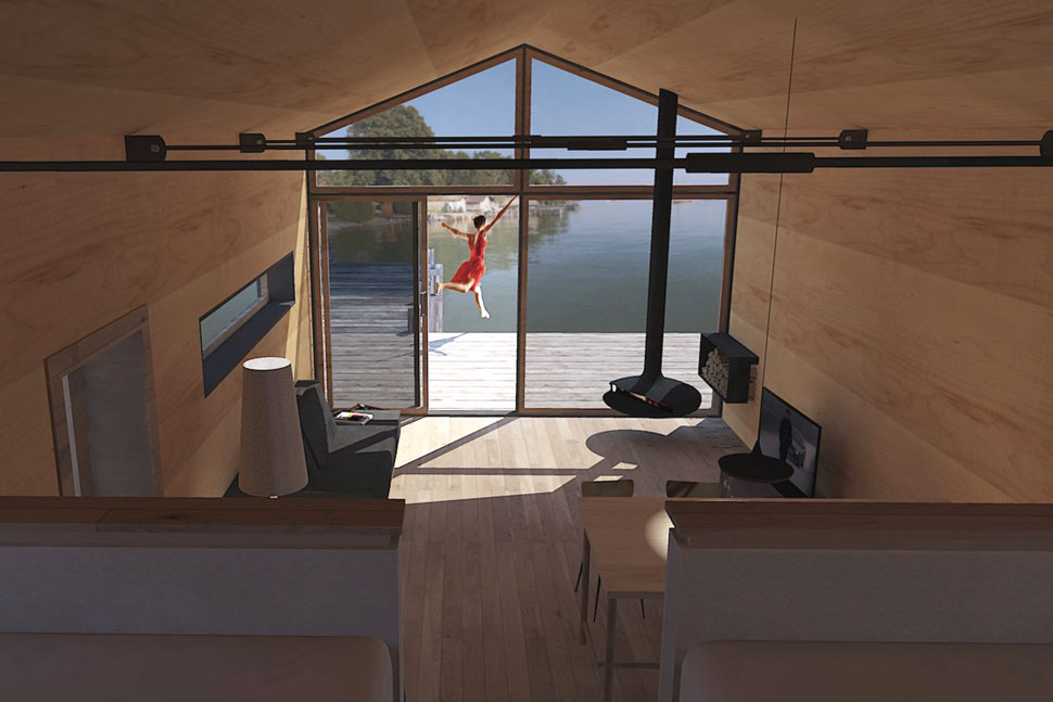 Tiny House von innen nach außen