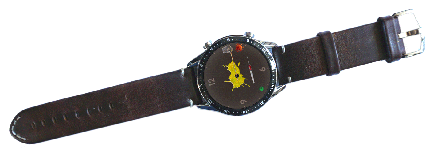 watchface Corona covid19
